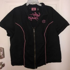 Harley Davidson Bowling Shirt
